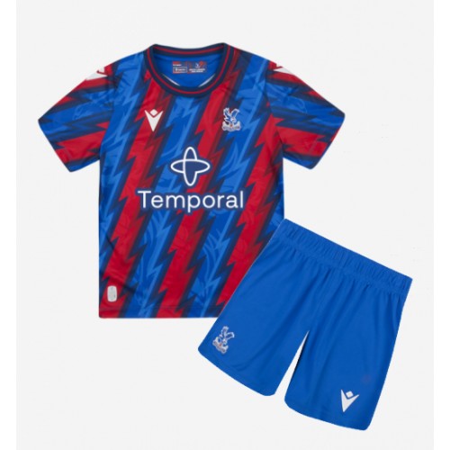 Stroje piłkarskie Crystal Palace Koszulka Trzeciej dla dzieci 2026-27 Krótki Rękaw (+ szorty)